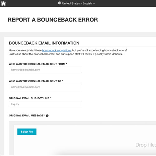 Bounceback Services vis CheckSpam