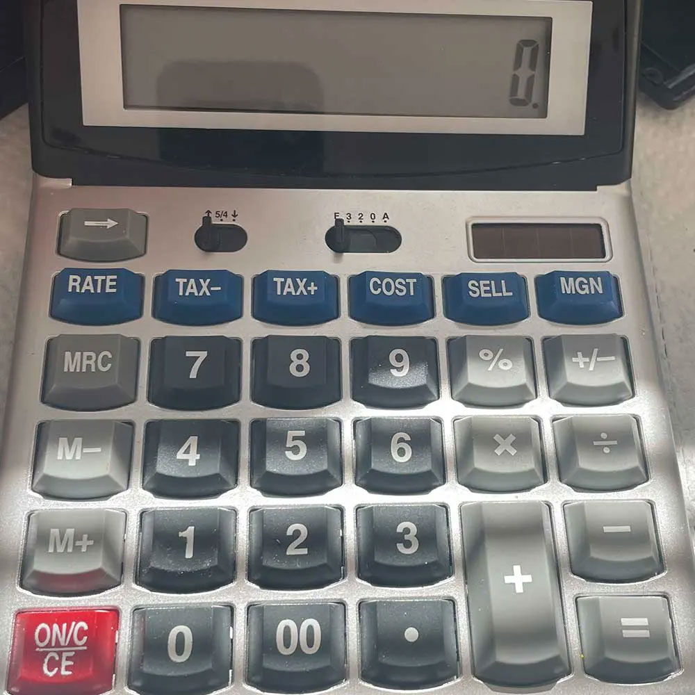 Calculator Work, Fixing the old calculator