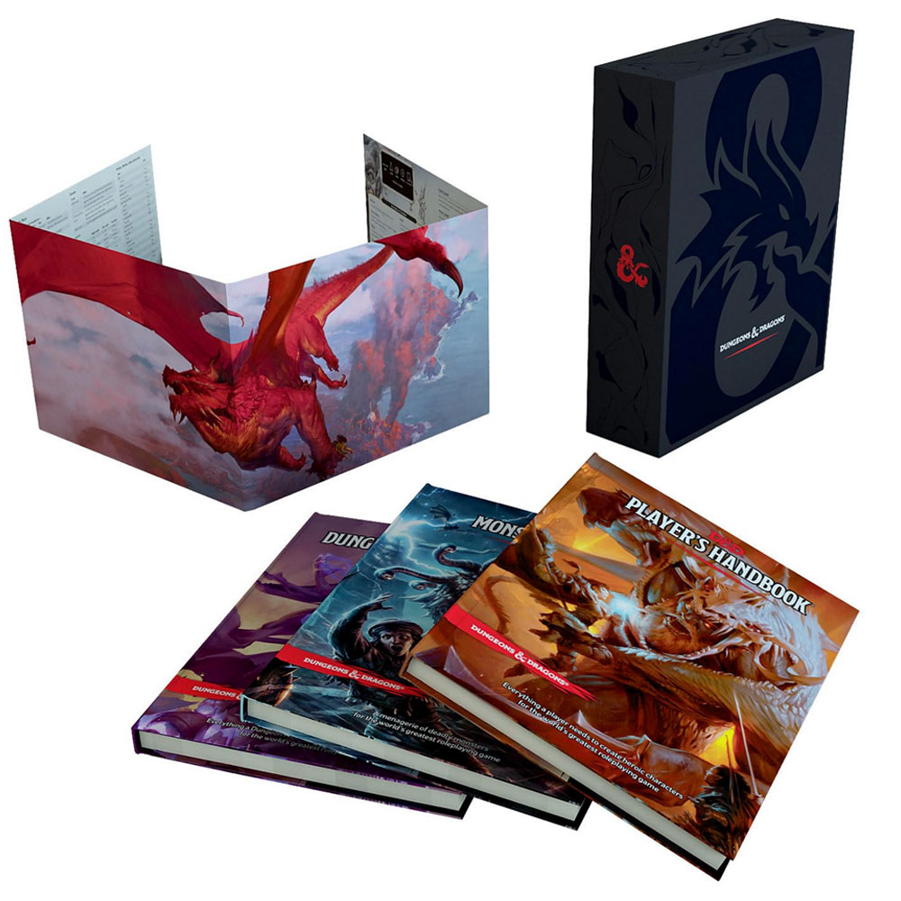 D&D Core Rulebooks gift set