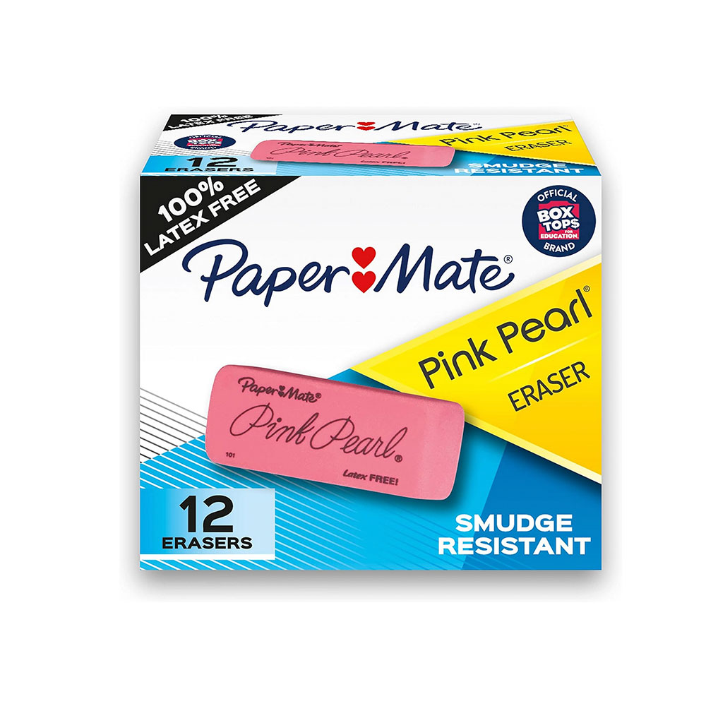 Paper Mate Pink Pearl Large Erasers