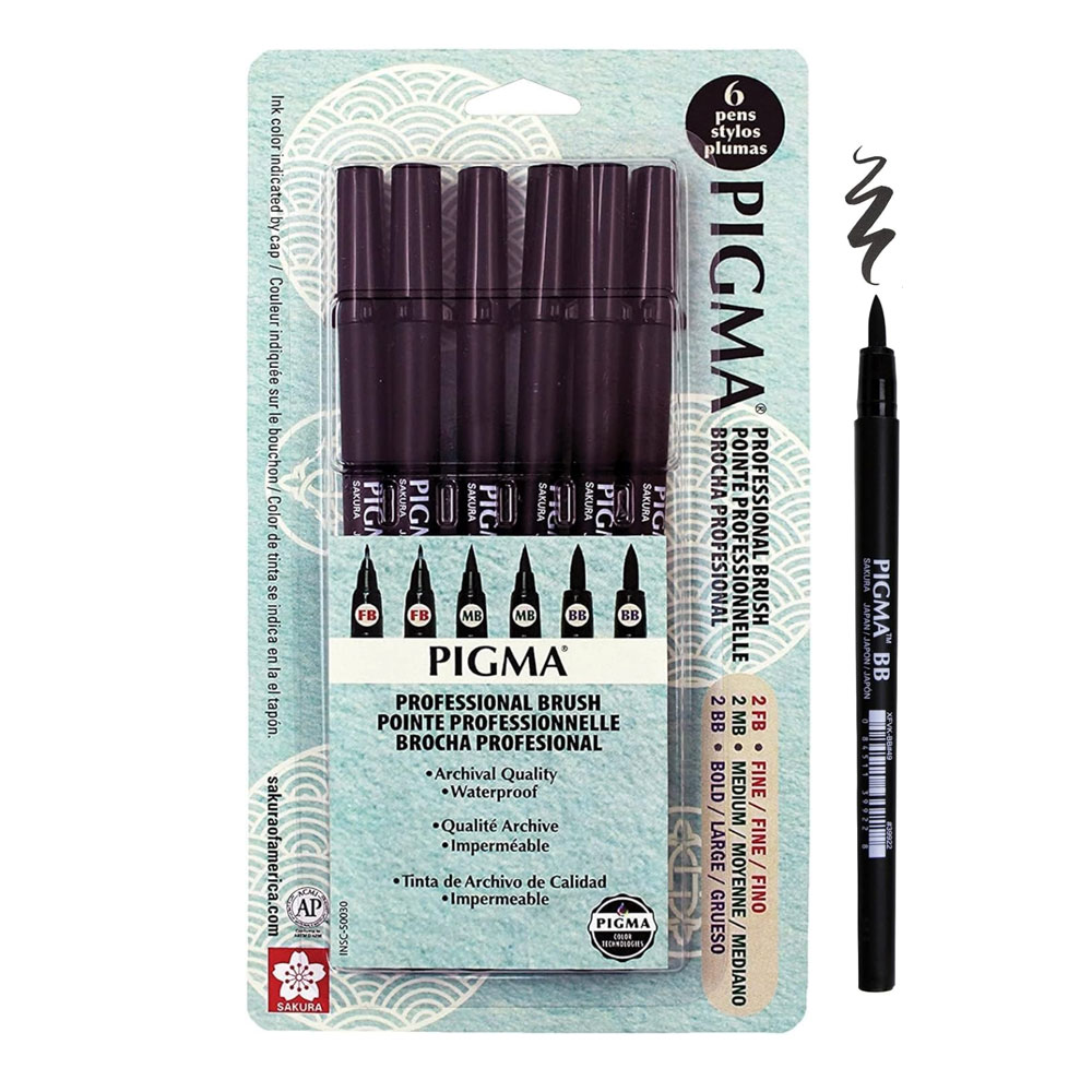 SAKURA Pigma Brush Pens